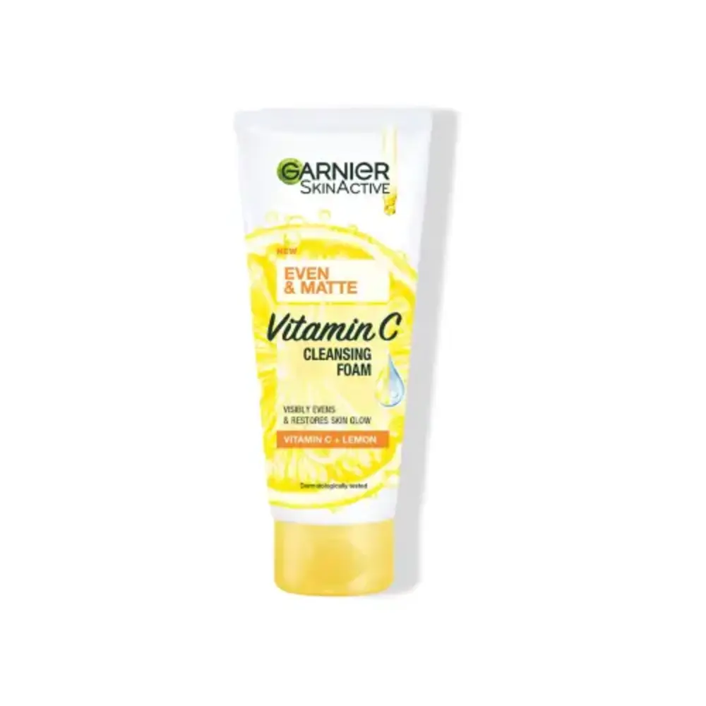 Garnier Even & Matte Vit C Cleansing Foam 50Ml